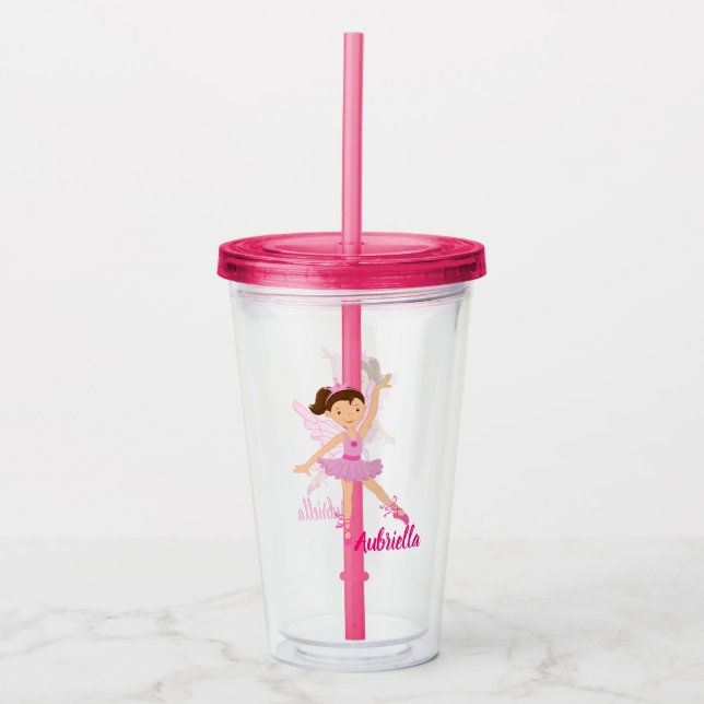 Vaso Acrílico Ballerina (Anverso)