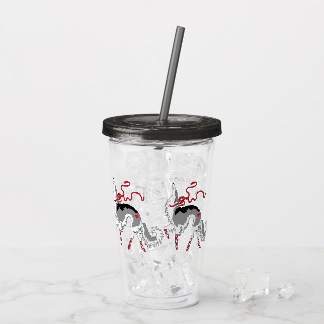 Vaso Acrílico Ballet Borzoi Tumbler acrílico (Reverso (hielo))