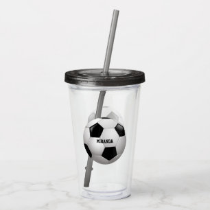 Vaso Acrílico Balón de fútbol adaptable