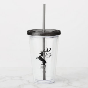 Vaso Acrílico Baratheon Sigil - la nuestra es la furia