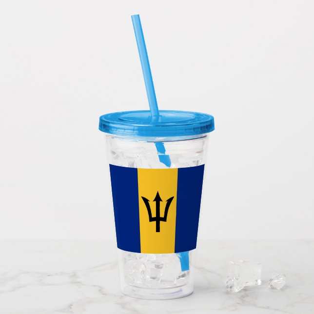 Vaso Acrílico Barbados (Anverso (hielo))