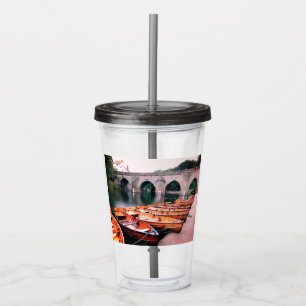 Vaso Acrílico Barcos Durham