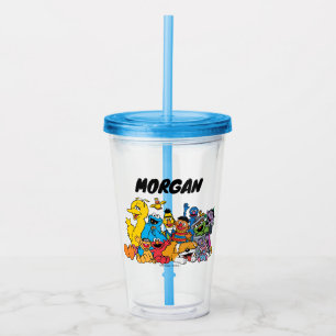 Vaso Acrílico Barrio Sésamo   Añadir nombre