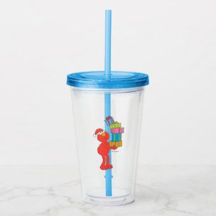 Vaso Acrílico Barrio Sésamo   Elmo y presencias vintage