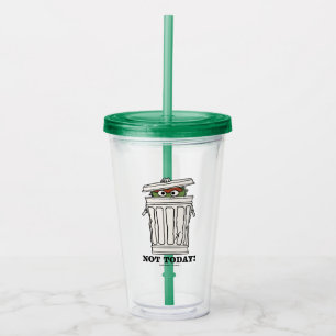Vaso Acrílico Barrio Sésamo   Oscar al Grupo No Hoy!