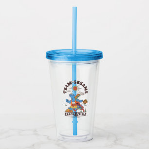 Vaso Acrílico Barrio Sésamo Pista de Sésamo de equipo