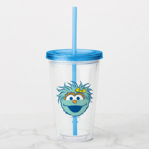 Vaso Acrílico Barrio Sésamo   Sonrisa de Rosita