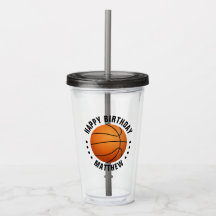 Basket Ball Nombre de cumpleaños feliz