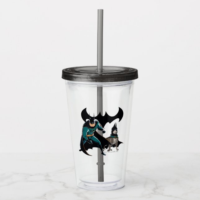 Vaso Acrílico Batman & Ace (Anverso)
