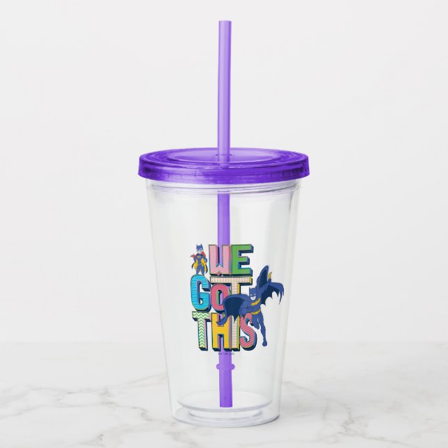 Vaso Acrílico Batman | Tenemos Esto (Anverso)