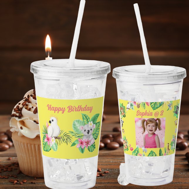 Vaso Acrílico Bebé Animales Niños de Tumbler acrílicos Regalo de (Subido por el creador)