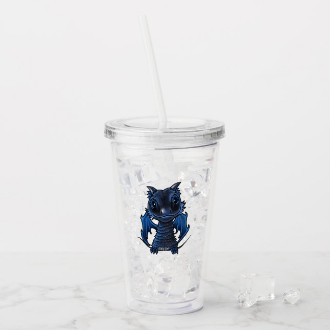 Vaso Acrílico Bebé Dragón Tumbler acrílico (Anverso (hielo))