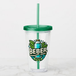 Vaso Acrílico Beber agua