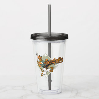 Vaso Acrílico Béisbol Scooby-Doo