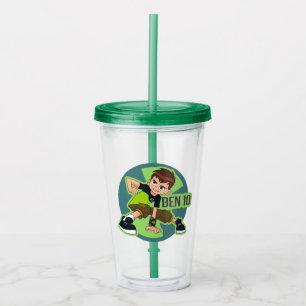 Vaso Acrílico Ben Tennyson Omnitrix Gráfico
