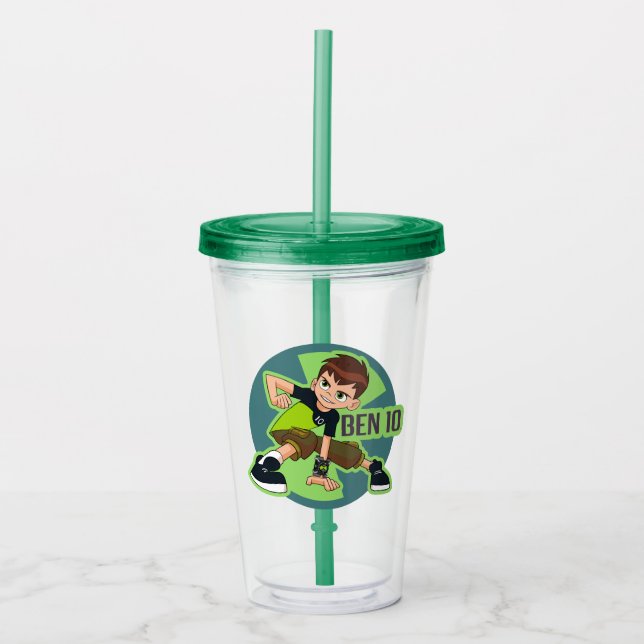 Vaso Acrílico Ben Tennyson Omnitrix Gráfico (Anverso)