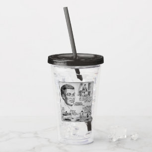 Vaso Acrílico Benjamin Banneker: Científico negro y revolucionar