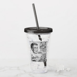 Vaso Acrílico Benjamin Banneker: Científico negro y revolucionar