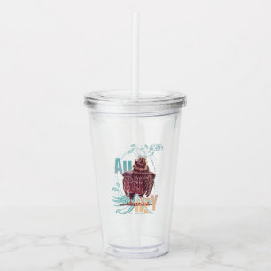 Vaso Acrílico Bestias fantásticas Augurey