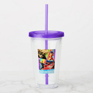 Vaso Acrílico Bicho de liga y gatos ¡Poder milagroso!