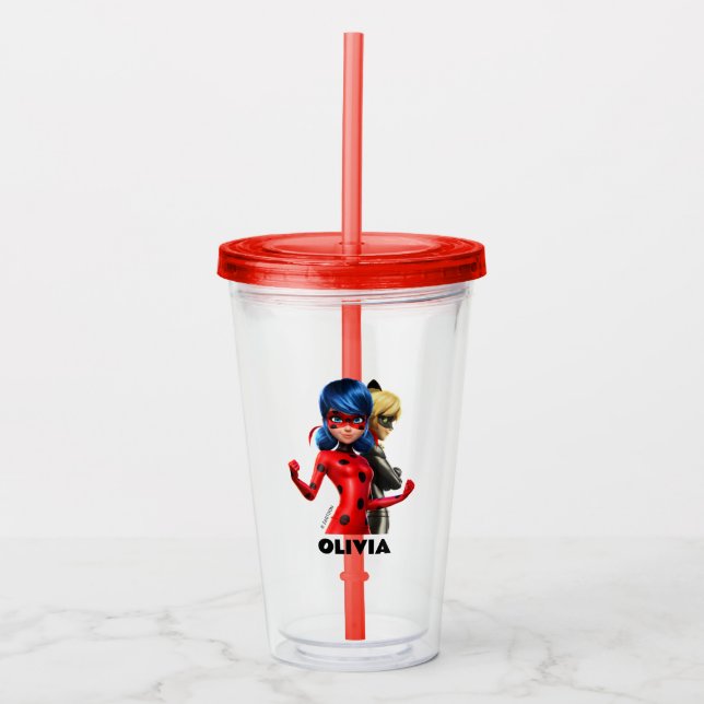 Vaso Acrílico Bicho de lodo milagroso y favor de fiesta de cumpl (Anverso)