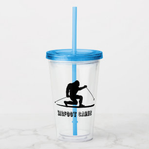 Vaso Acrílico Bigfoot se preocupa por el esquí telemark