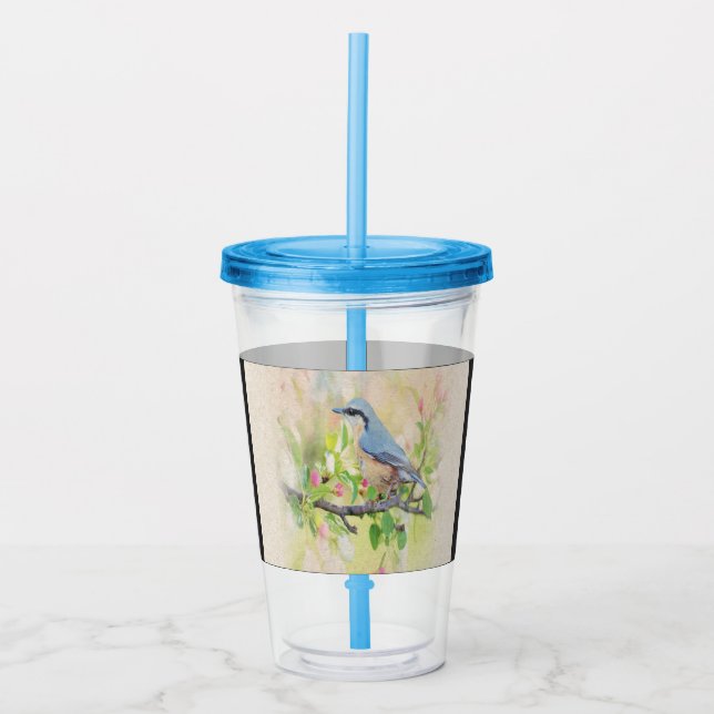 Vaso Acrílico Bird Fanatic (Anverso)