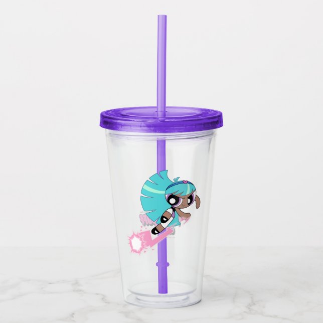 Vaso Acrílico Bliss, Chicas de Powerpuff (Anverso)