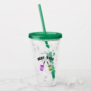 Vaso Acrílico boba tea bubble tea tea baby