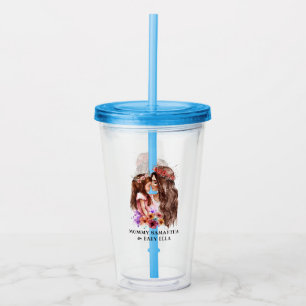 Vaso Acrílico Bono de mamá y hija Adorable (6)