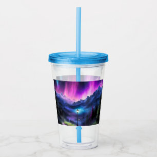 Vaso Acrílico Bosque encantado