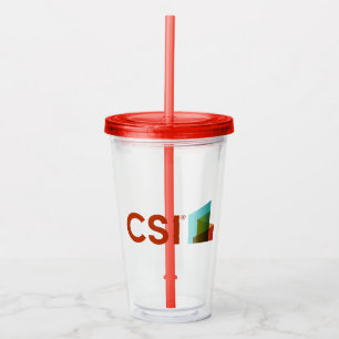 Vaso Acrílico Botella de agua acrílica CSI