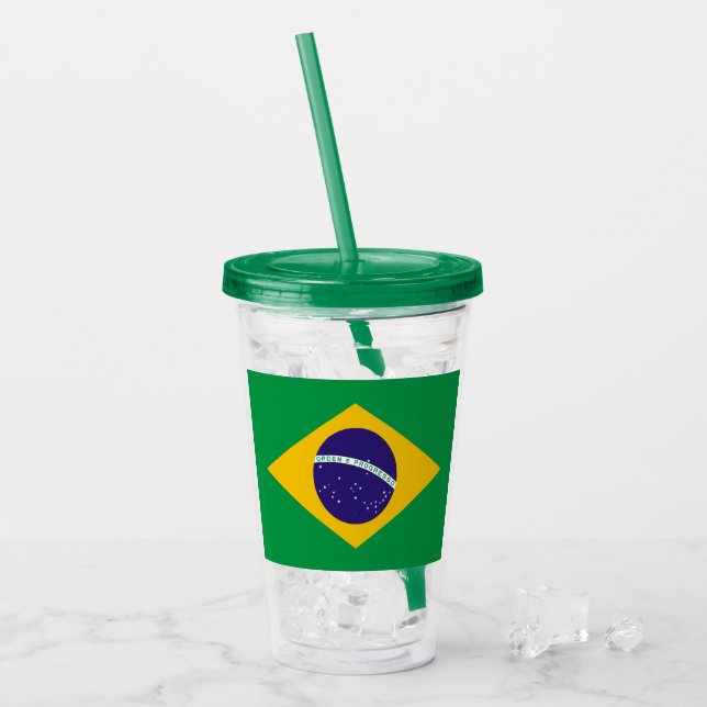 Vaso Acrílico Brasil (Anverso (hielo))