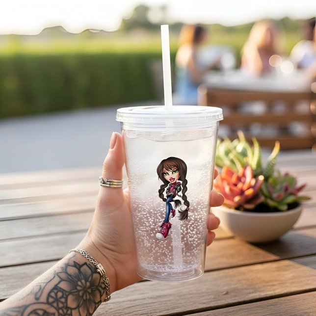 Vaso Acrílico Bratz (Subido por el creador)