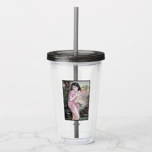 Vaso Acrílico Broma en un oasis de transmisión por Chica de Chin
