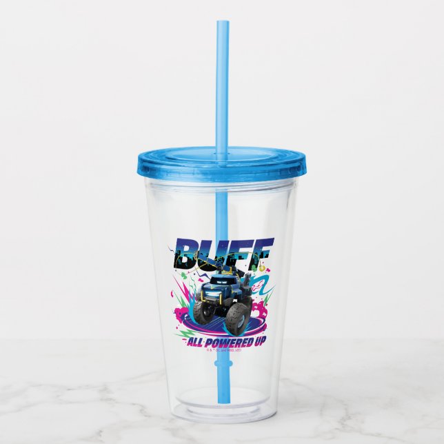 Vaso Acrílico Buff de BatUCES™: todo encendido (Anverso)