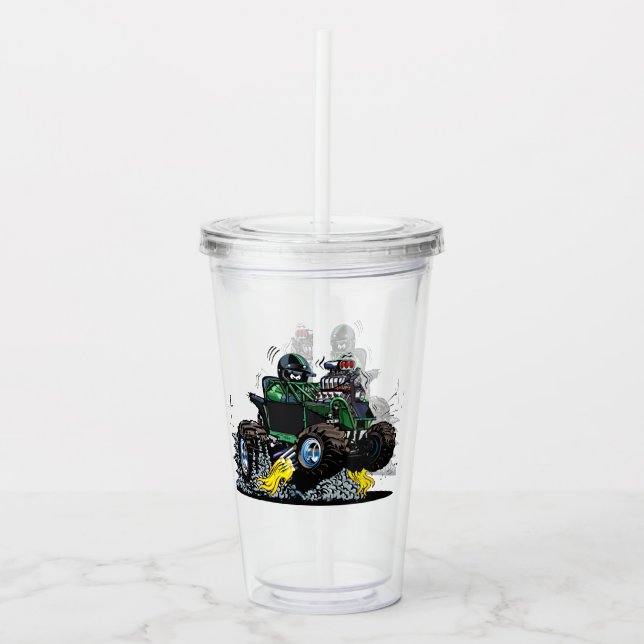Vaso Acrílico buggy personalizado (Anverso)