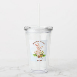 Vaso Acrílico Bunny está convirtiendo a un conejo bebé lindo en