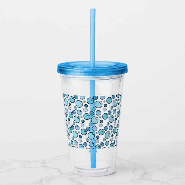 Vaso Acrílico Burbujas (Anverso)