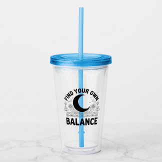 Vaso Acrílico Buscar su propio saldo