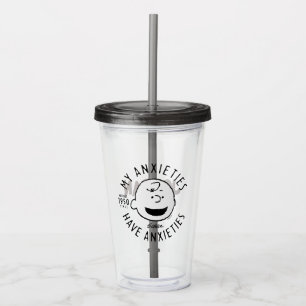 Vaso Acrílico Cacahuetes   Charlie Brown Nervous desde 1950