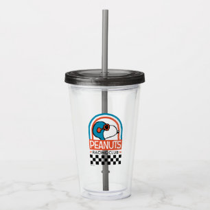 Vaso Acrílico Cacahuetes   Club de Carreras Snoopy   Añadir su n