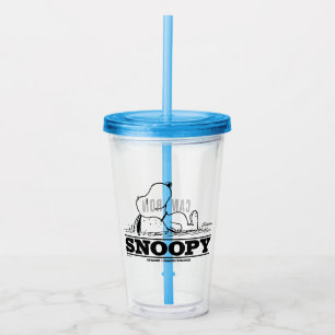 Vaso Acrílico Cacahuetes   Descanso de Snoopy
