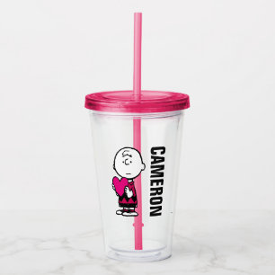 Vaso Acrílico Cacahuetes   EL DÍA DE SAN VALENTÍN   Heart Charli