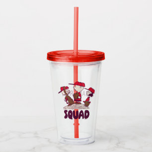 Vaso Acrílico Cacahuetes   Escuadrón de béisbol
