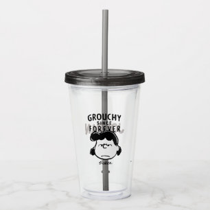 Vaso Acrílico Cacahuetes Grouchy Since Forever Lucy