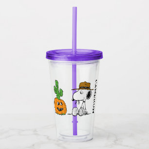 Vaso Acrílico Cacahuetes   Halloween del Desierto de Spike