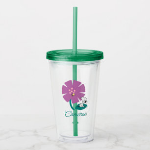 Vaso Acrílico Cacahuetes Ilustración de la naturaleza Añadir
