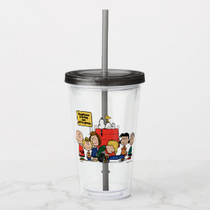 Vaso Acrílico Cacahuetes   La felicidad es ser una pandilla