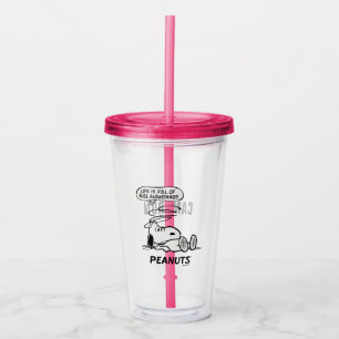 Vaso Acrílico Cacahuetes   La vida está llena de desatinos desag